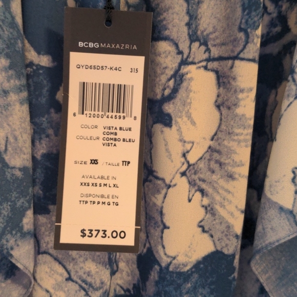 NWT BCBG Backless Gown in XXS - Picture 8 of 12